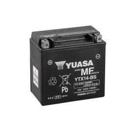 Batería moto Yuasa YTX14-BS sin mantenimiento