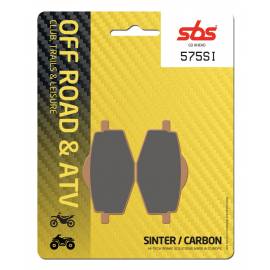 Pastillas de freno SBS 575SI de compuesto Carbono / Sinterizado