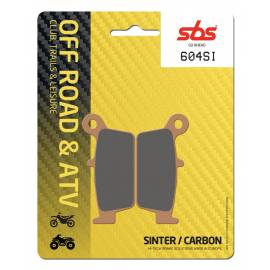 Pastillas de freno SBS 604SI de compuesto Carbono / Sinterizado