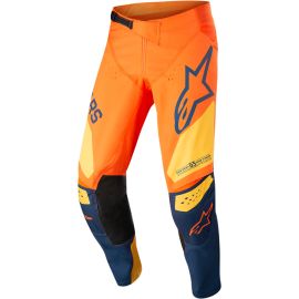 Pantalones Alpinestars Youth Racer Factory niño naranja/azul/negro/amarillo