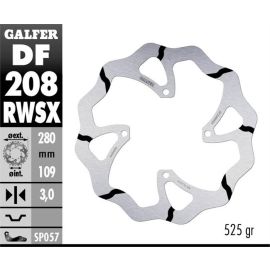 Disco de travão sobredimensionado Galfer Wave RWS DF208RWSX