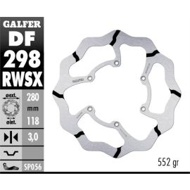 Disco de travão sobredimensionado Galfer Wave RWS DF298RWSX
