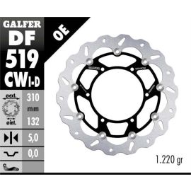 Disco de travão flutuante Galfer Wave CW DF519CWI