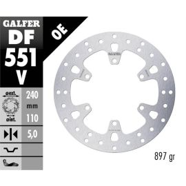 Disco de travão Galfer circular V DF551V