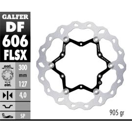 Disco de travão flutuante sobredimensionado Galfer Wave FLS DF606FLSX