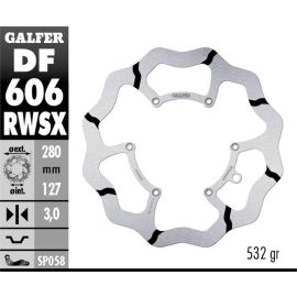 Disco de travão sobredimensionado Galfer Wave RWS DF606RWSX