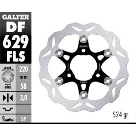 Disco de travão flutuante sobredimensionado Galfer Wave FLS DF629FLS