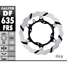 Disco de travão flutuante sobredimensionado Galfer Wave FRS DF635FRS