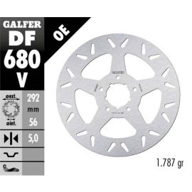 Disco de travão Galfer circular V DF680V