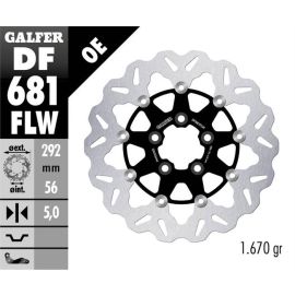 Disco de travão flutuante Galfer Wave FLW DF681FLW