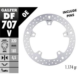 Disco de travão Galfer circular V DF707V