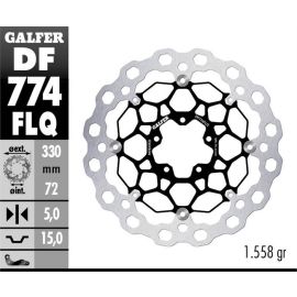 Disco de travão flutuante Galfer Cubiq FLQ DF774FLQ