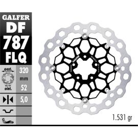 Disco de travão flutuante Galfer Cubiq FLQ DF787FLQ