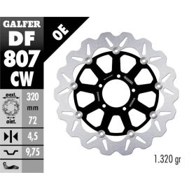Disco de travão flutuante Galfer Wave CW DF807CW