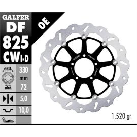 Disco de travão flutuante Galfer Wave CW DF825CWI