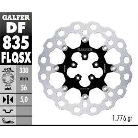 Disco de travão flutuante Galfer Cubiq FLQ DF835FLQSX