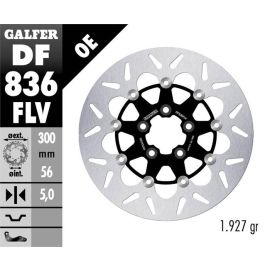 Disco de travão flutuante Galfer circular FLV DF836FLV