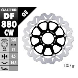 Disco de travão flutuante Galfer Wave CW DF880CW