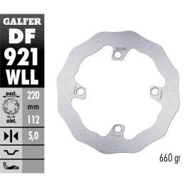 Disco de travão Galfer Wave WLL DF921WLL