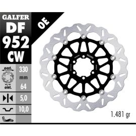 Disco de travão flutuante Galfer Wave CW DF952CW