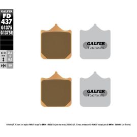 Pastilhas de travão Galfer sinterizadas FD437G1375