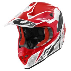 Casco Motocross / Enduro / Trail Givi 60.1 Graphic Invert Rojo / Blanco / Negro