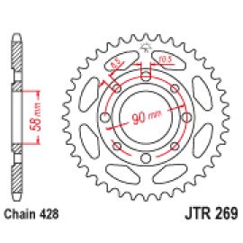 Coroa de aço JT Sprockets JTR269
