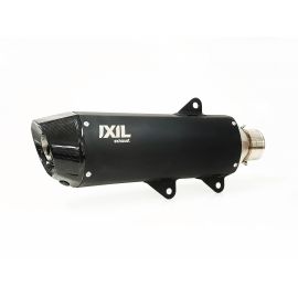 Escape IXIL V4B não homologado em aço preto para BMW C 400 X 18-23 | BMW C 400 GT 18-23 | VOGE SR4 350 MAX 2023