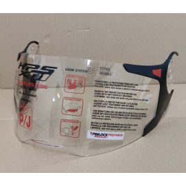 Viseira transparente Givi Z1890R para capacete Givi X01Tourer com fecho de segurança