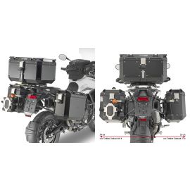 Soporte lateral Givi Monokey Cam-Side PL One-Fit para Trekker Outback para TRIUMPH TIGER 900 / GT / PRO 20-24