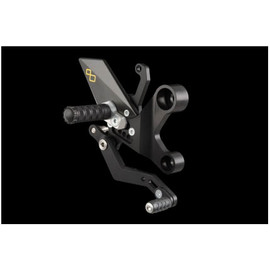 Estribera Lightech de pedal abatible con cambio standar para Yamaha MT-09 13-14