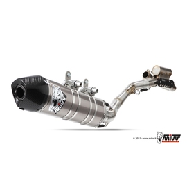 Escape completo não aprovado Mivv ESCAPE COMPLETO em aço inoxidável para KTM SX 250 F 11-12